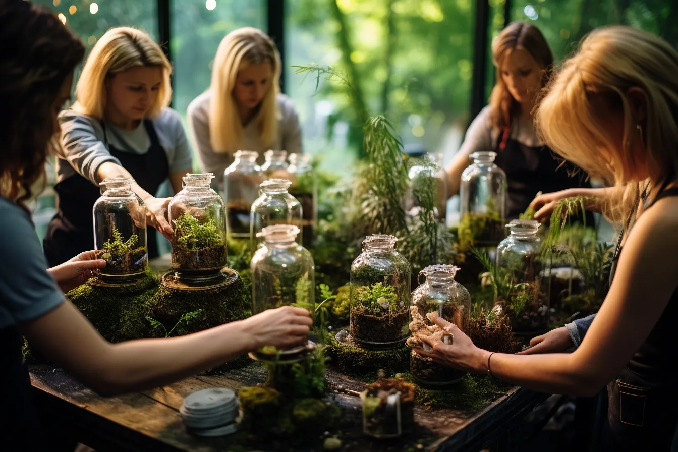 Atelier Terrarium Team Building pres dAix en Provence 1