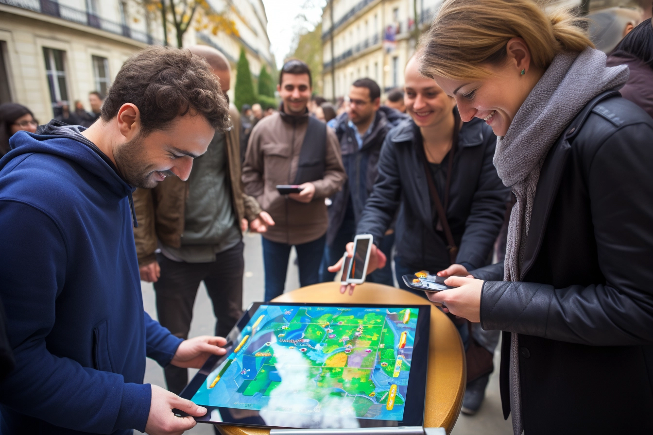jeu piste smartphone paris team building 3 1
