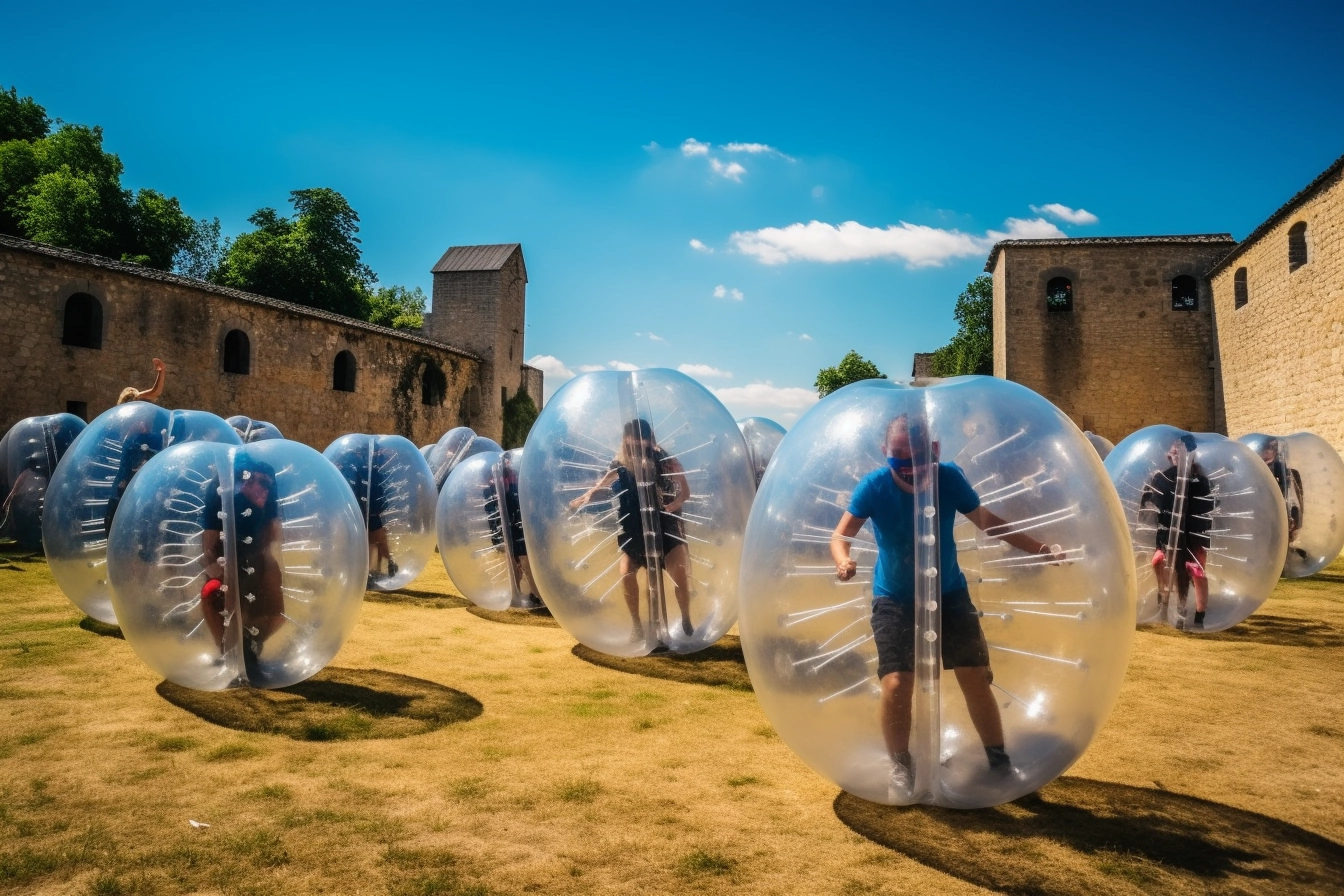 team building bubble archery bump avignon activites renforcement equipe 3 1
