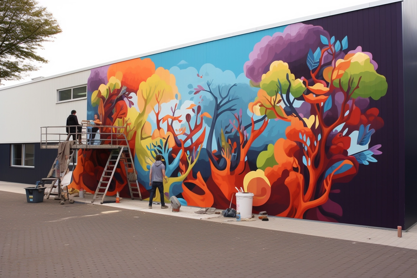 team building fresque collective mur panneaux 1 1