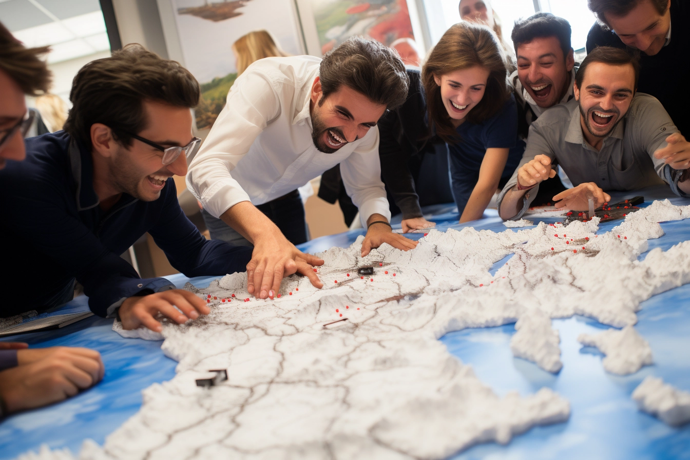 team building odeon jeu piste engage rse 1 1