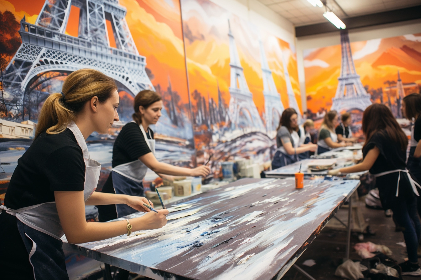 team building peinture ceramique paris activite creative renforcer esprit equipe 2 1