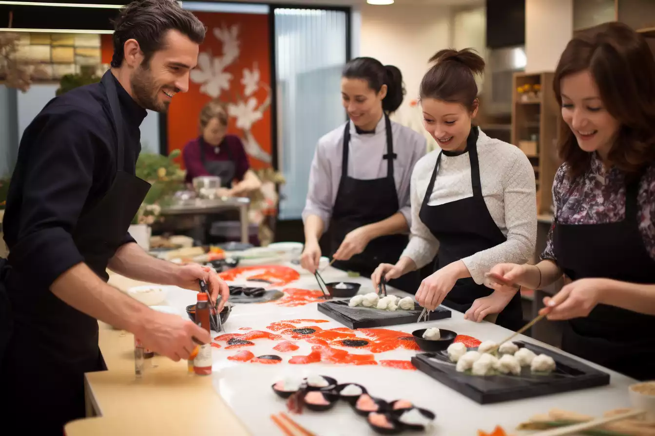atelier cuisine japonaise paris team building 3 1