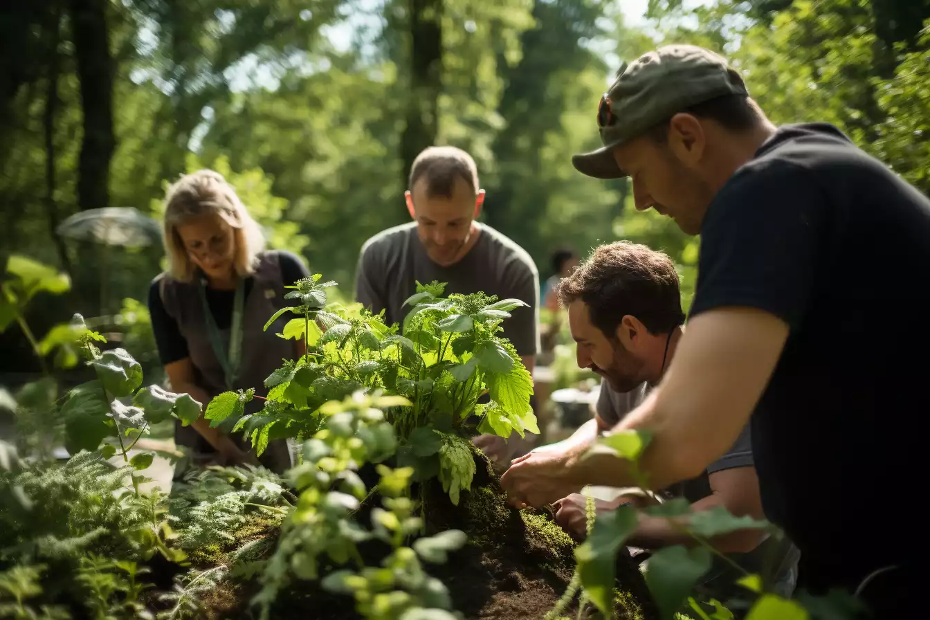 balade degustation plantes sauvages team building 2 1