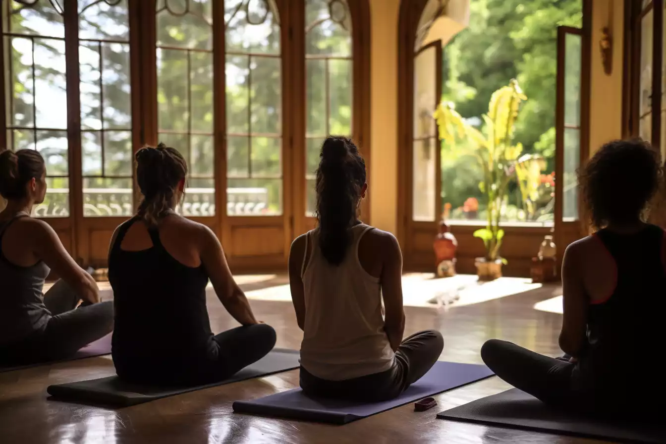 cours ying yoga gironde team building 1 1