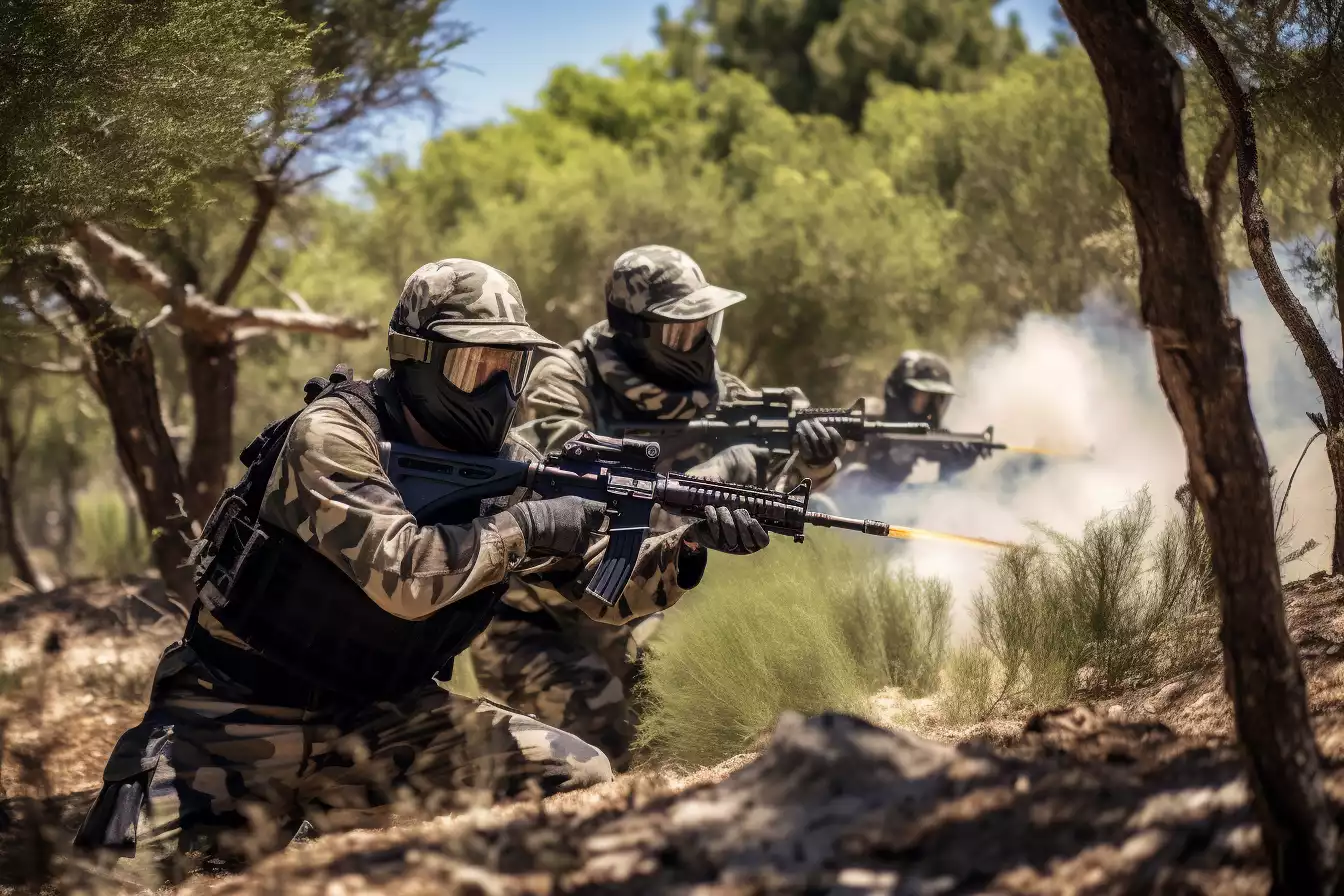 paintball team building proche sete herault 2 1