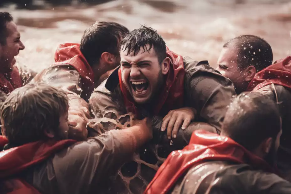 archery tag antignac activite team building 1 1