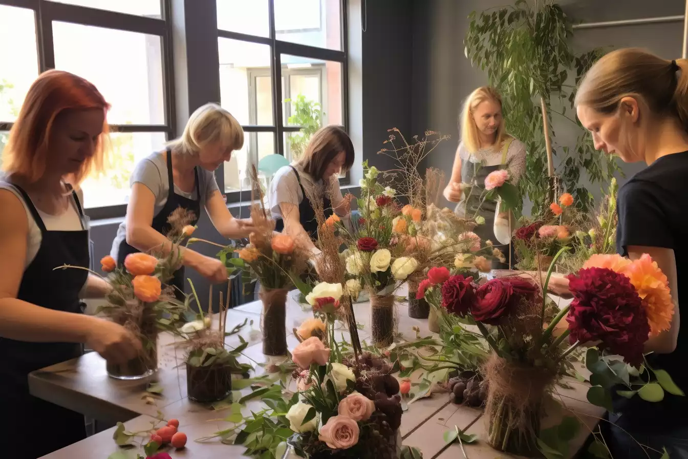 atelier fleurs pressees toulouse team building 3 1