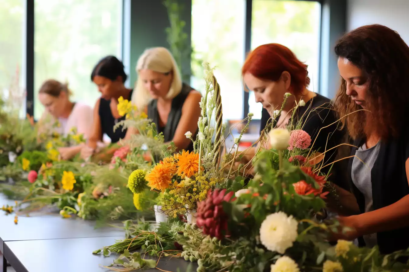 atelier fleurs pressees toulouse team building 4 1