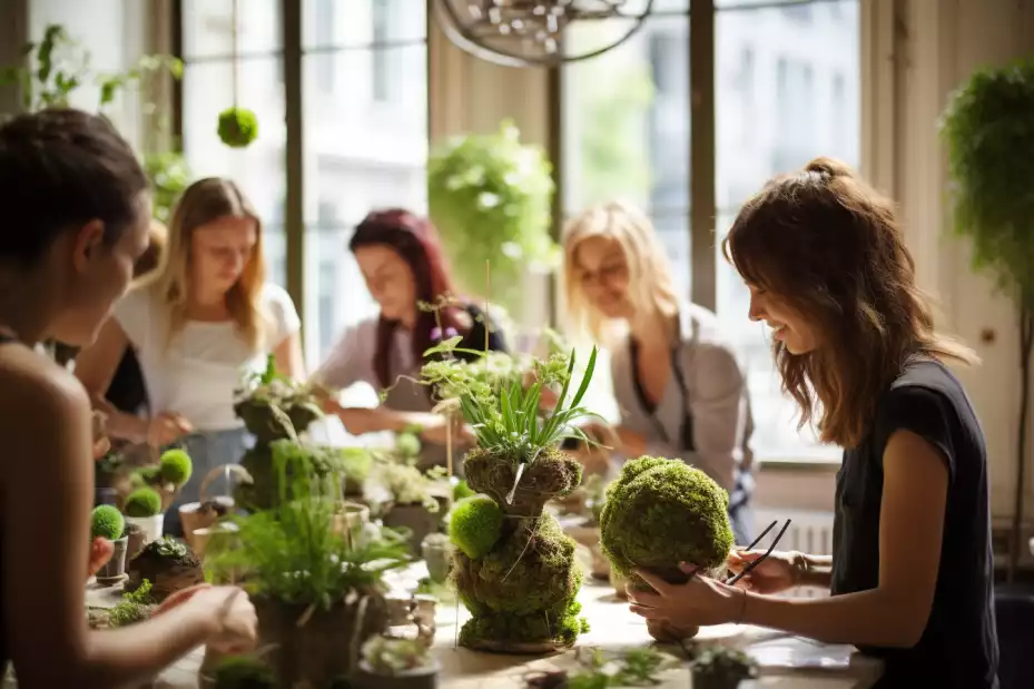 atelier kokedama paris ile de france team building 2 1