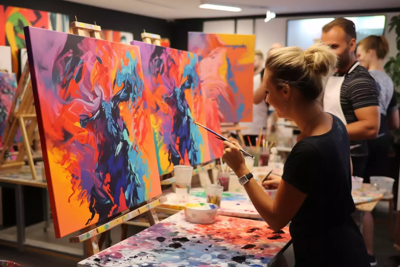 atelier peinture team building activite creative collaborative 3 1