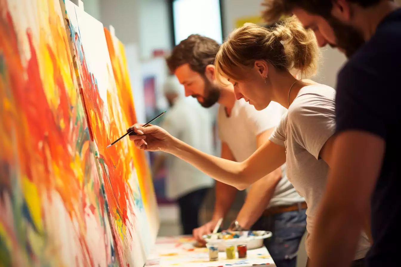 atelier peinture team building activite creative collaborative 4 1