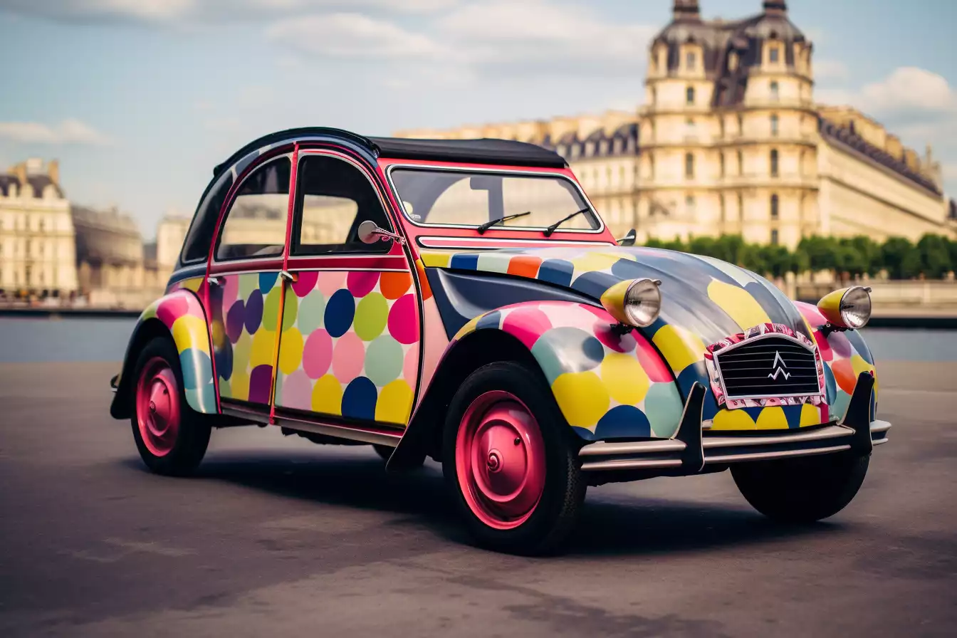 balade en 2cv paris team building 2 1