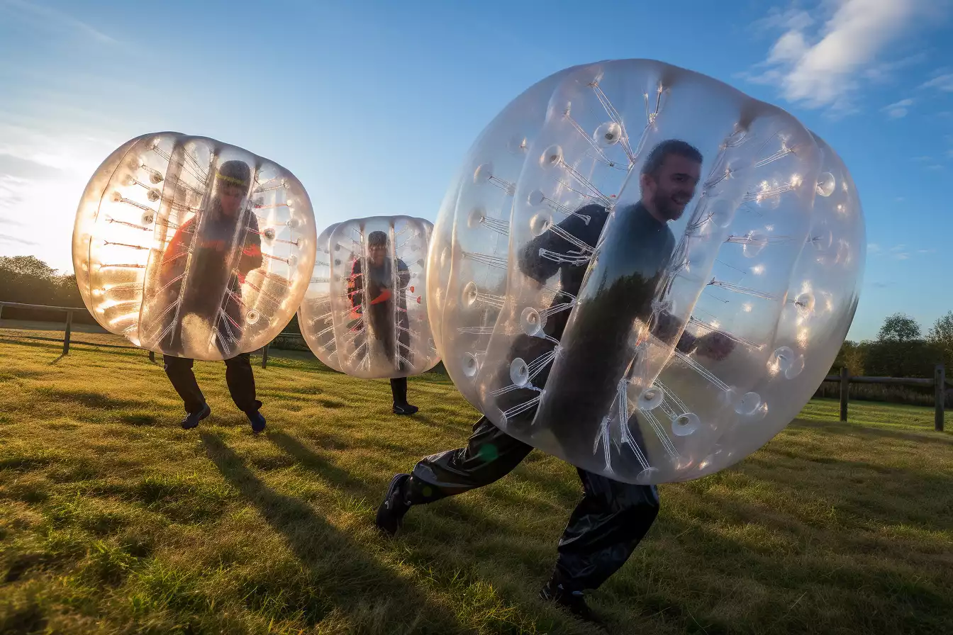 bubble team building archery bump toulouse montaudran renforcement equipe 1 1