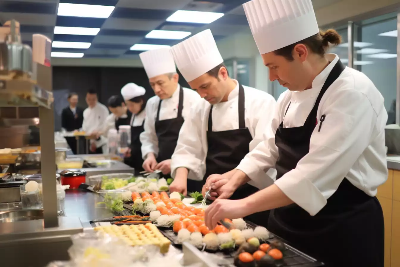 cuisine japonaise pres agen team building equipe 1 1