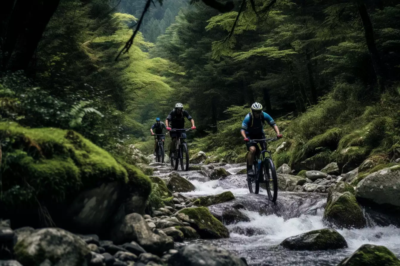 excursion vtt electrique saint zacharie team building 3 1