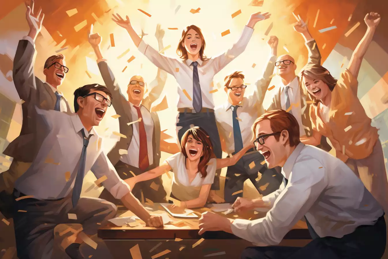 initiation illustration presse team building 1 1