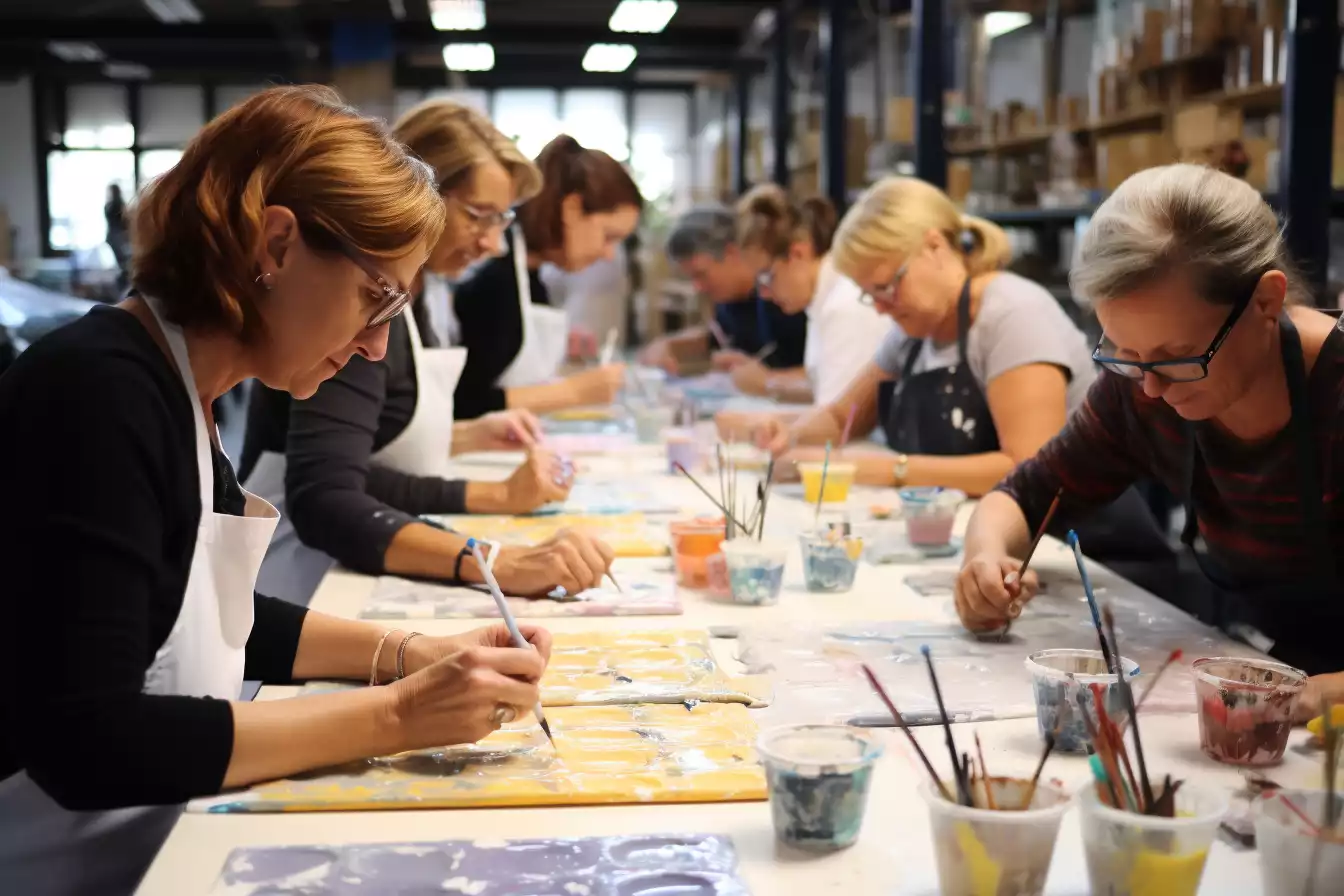 peinture ceramique paris 11eme team building 2 1