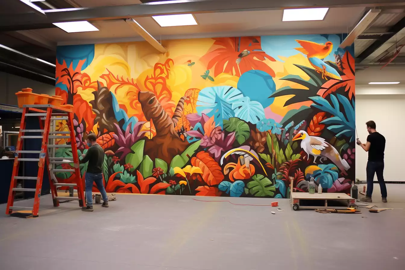 realisation fresque collective team building 3 1