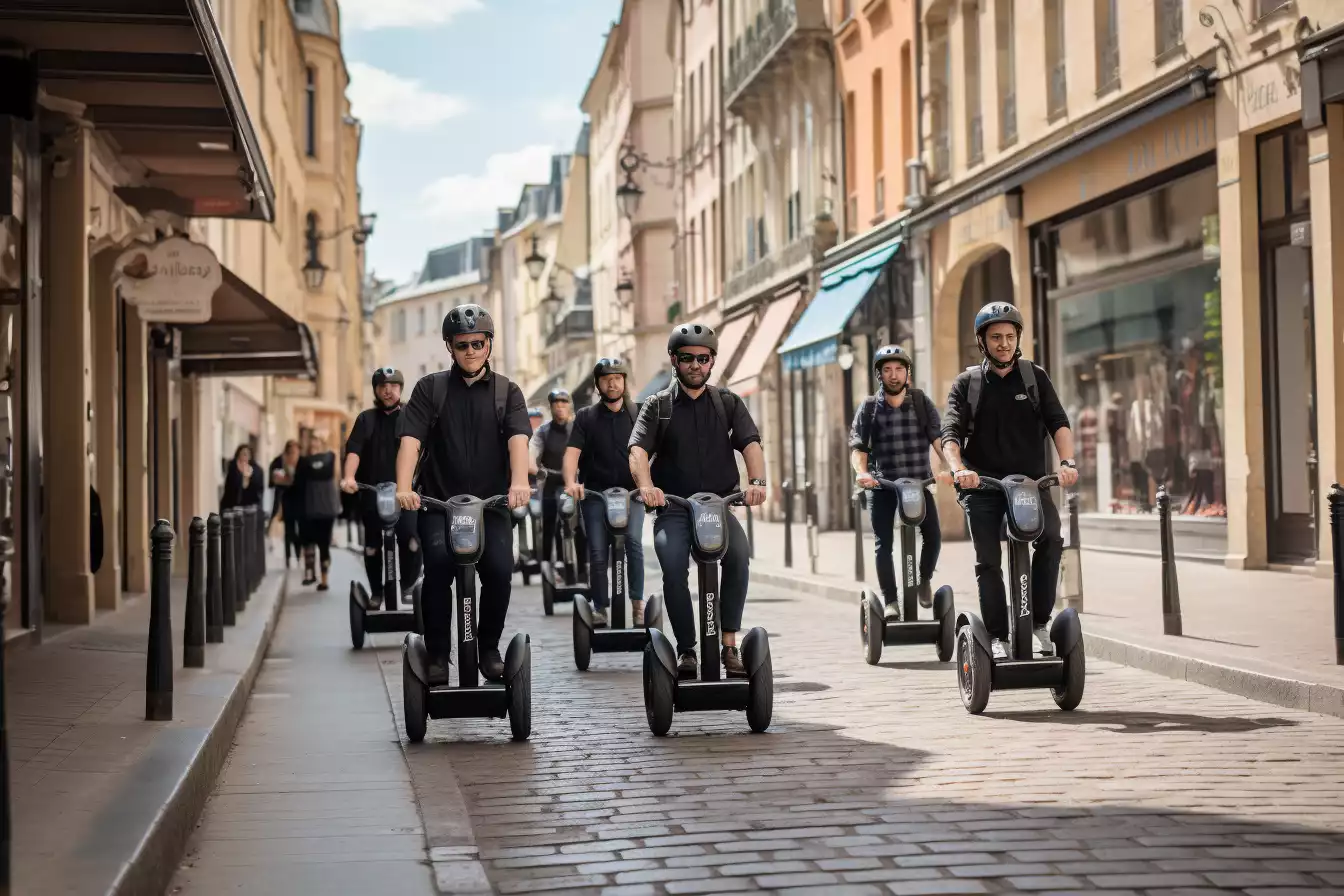 visite lyon segway team building 2 1