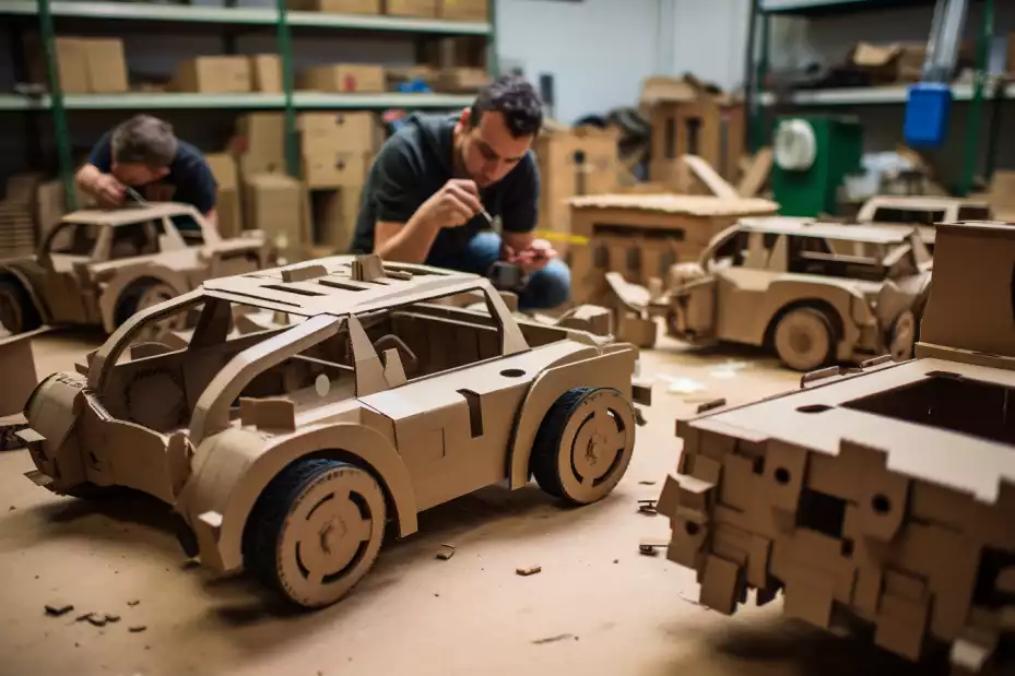 voiture carton activite team building renforcer cohesion equipe 2 1