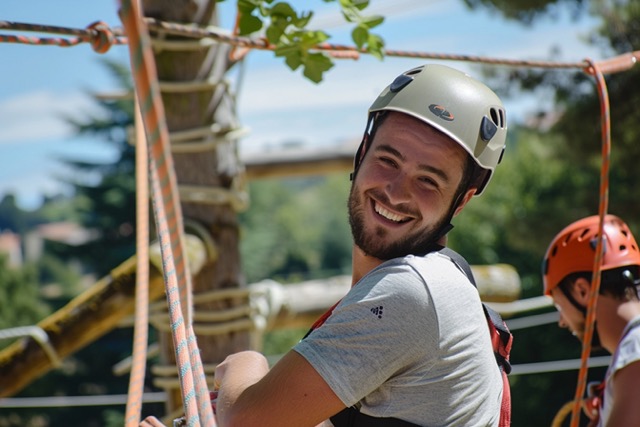 accrobranche team building falgoux activite cohesion equipe 1