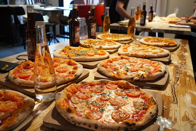 atelier team building pizza lyon 1 Moyenne