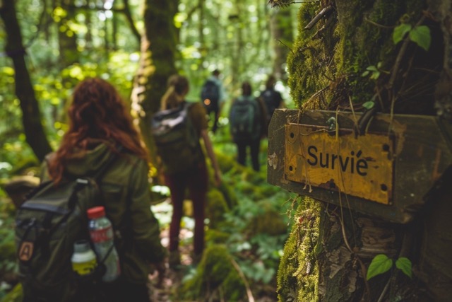escape game survie foret fougeres team building 1 Moyenne