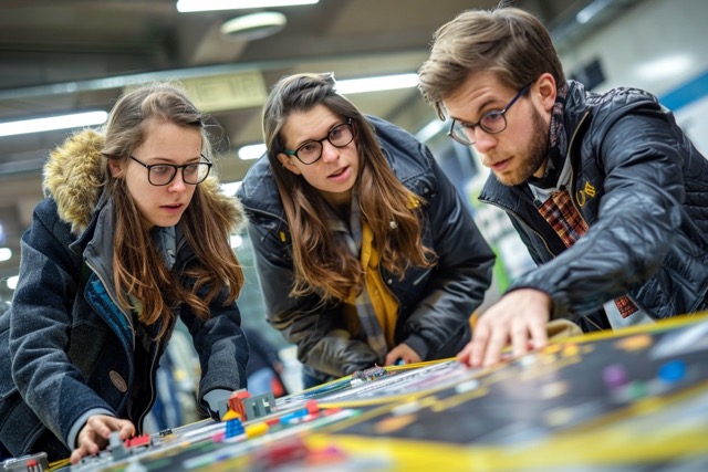 jeu de piste urban quest team building lille 2 Moyenne