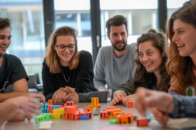 jeu oie geant 12 travaux team building 1 Moyenne