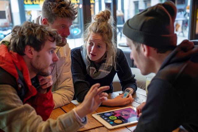 jeu piste team building smartphone nantes 1