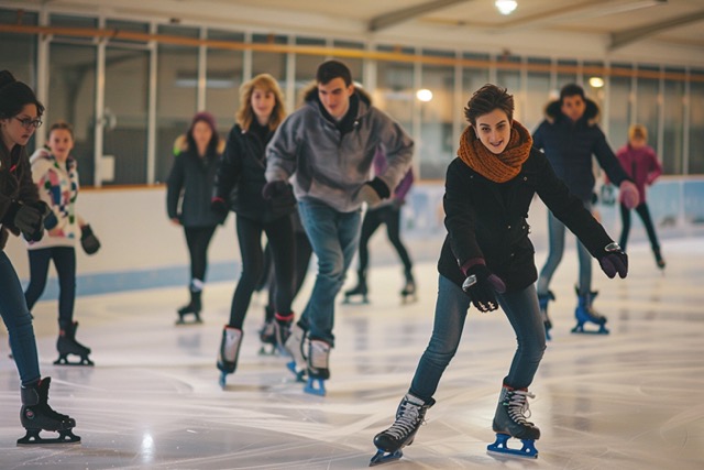 patinoire metz team building 1