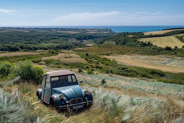 rallye 2cv team building baule 2