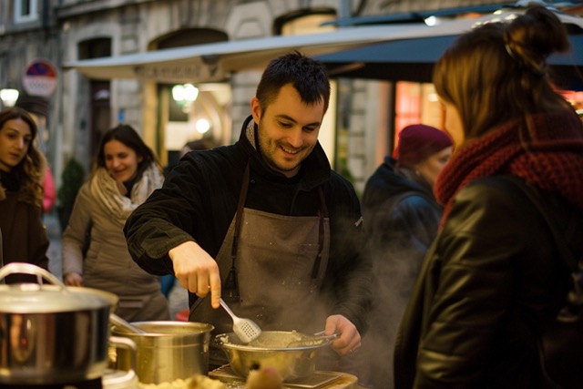 rallye gourmand team building lyon 2