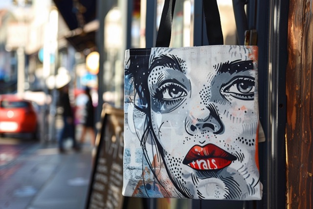 realisation oeuvre tote bag team building street art 2