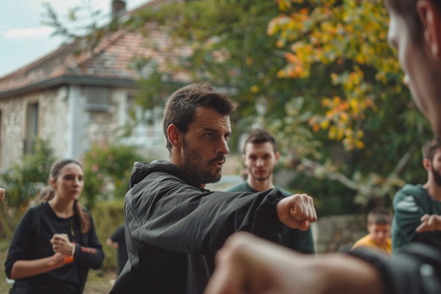 self defense ile de france team building 2