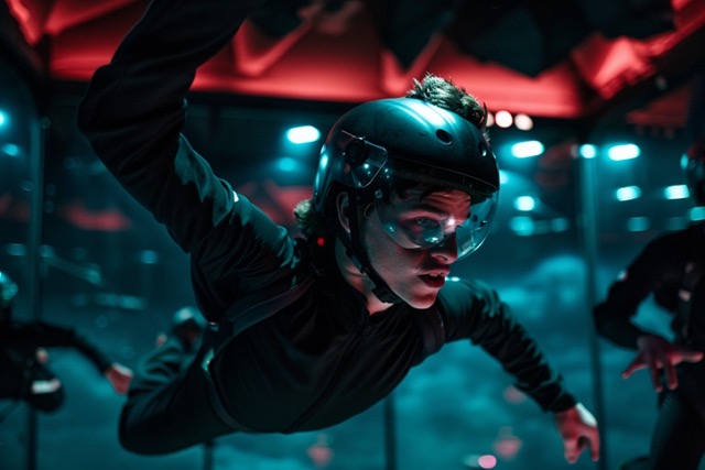 simulateur chute libre team building lille 2