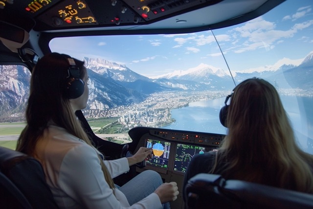 simulateur vol team building pres geneve 1 Moyenne