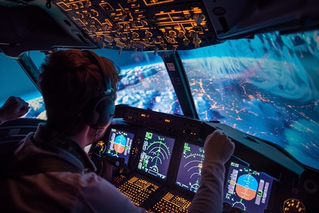 simulateur vol team building pres geneve 3 Moyenne