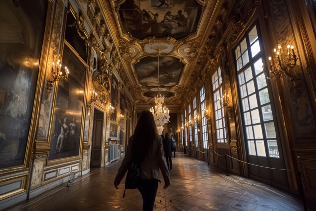 visite fontainebleau paris 2cv team building 3 Moyenne