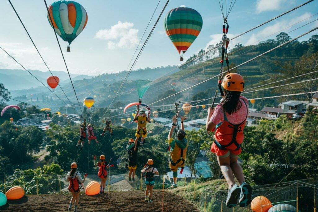 10 meilleures activités aériennes pour dynamiser votre team building en 2024