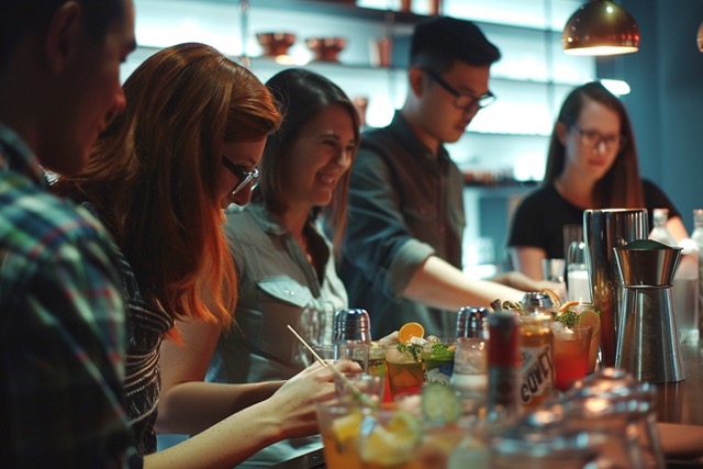 art cocktail team building creativity collaboration 2