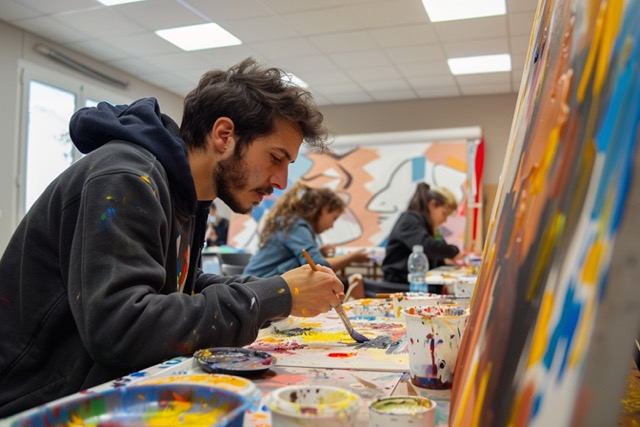 atelier peinture team building avec apero 1