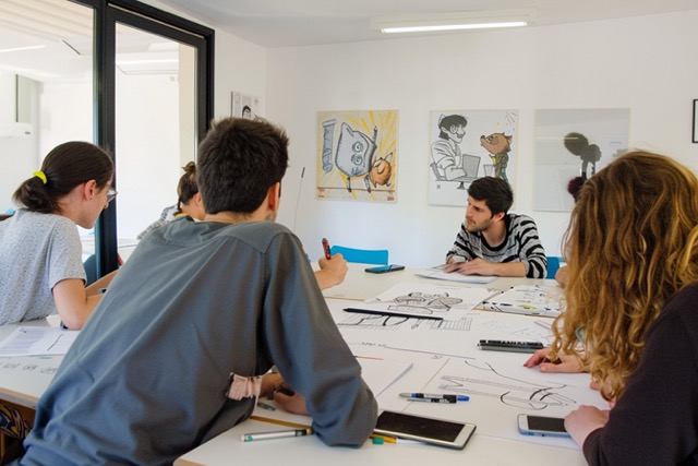 atelier team building bruitez dessin anime 1