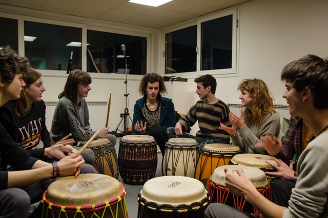 atelier team building musical rythmique 2