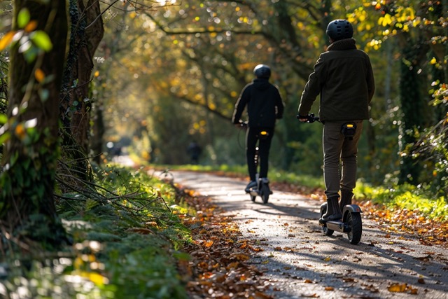 balade trottinette erdeven team building 2