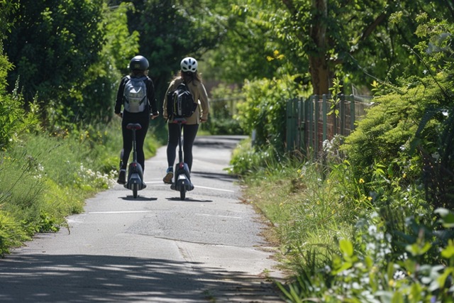 balade trottinette erdeven team building 4