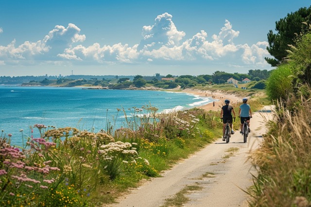 balade velo team building saint hilaire riez 4
