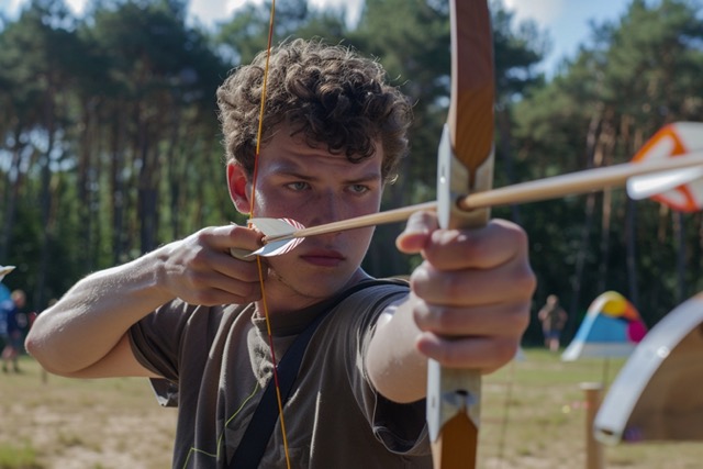 battle archery chazelles sur lavieu activite equipe unique 1