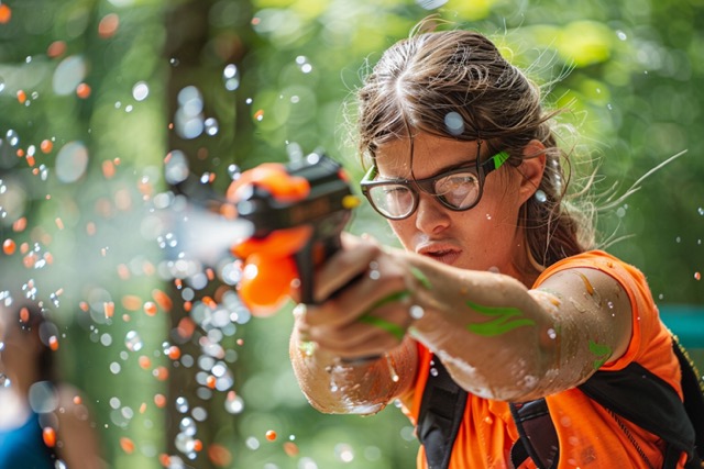 bubble archery laser bump team building rennes 1